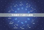 今天腊月十九属什么属相，腊月十九属什么