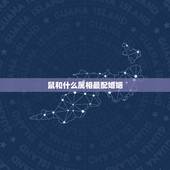 鼠和什么属相最配婚姻，属鼠什么生肖结合是更佳婚配