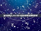 金牛座男人2021年10月份感情运势塔罗牌，2021年金牛座的感情运势