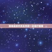 属相是按农历正月初一还是打春算，属相是按过年算还是立春算