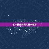 乙木更好的贵人丑未相冲，乙木要生儿子才好命吗