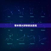 带木带火好听的女孩名，急！求五行带木带火的女名字