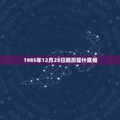 1985年12月28日阴历是什属相，属牛男的和什么属相最配