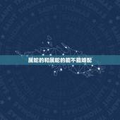 属蛇的和属蛇的能不能婚配，生肖蛇跟什么最配，属蛇的属相婚配表