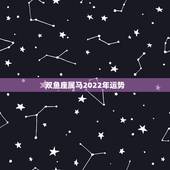 双鱼座属马2022年运势，属马双鱼座2022年运势详解