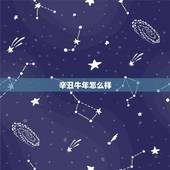 辛丑牛年怎么样，辛丑年的牛是哪一年
