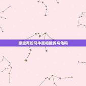 家里有蛇马牛属相能养乌龟吗，1978年属马的人对养鱼的数量风水讲究