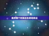 属虎哪个时辰出生更好命运，属虎的几点出生更好命男孩子