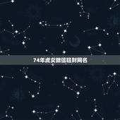 74年虎女微信旺财网名，我是74年12月属虎的叫什么网名好啊，名字叫王