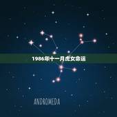 1986年十一月虎女命运，我算一下1986年12月20农历属虎的生辰八