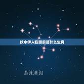 秋水伊人在眼前是什么生肖，秋水伊人火大地是什么生肖