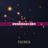 前世档案测试是什么软件，怎么查前世档案