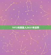 1972年属鼠人2021年运势，1972年属鼠的人2021年运程