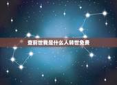 查前世我是什么人转世免费，我前世是什么人