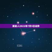 属鼠人2022年7月5日运势，属鼠人2021年每月运势运程每月