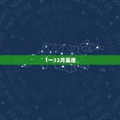 1一12月星座，一至十二月各是什么星座
