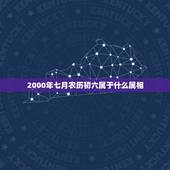 2000年七月农历初六属于什么属相，查一九七一年农历七月初六日出生属于