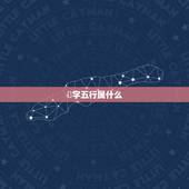 栐字五行属什么，如何判断一个字的五行属什么