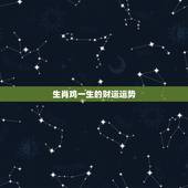 生肖鸡一生的财运运势，属鸡人猴年运程