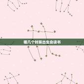 哪几个时辰出生会读书，八字哪一柱看读书