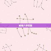 婚姻八字匹配，婚姻八字匹配否，请高人指点