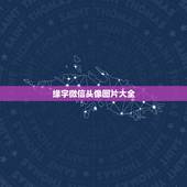 缘字微信头像图片大全，微信头像图片缘份适合那种头象？