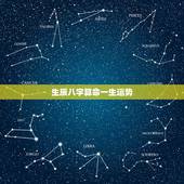 生辰八字算命一生运势，八字算命能算出一生财运吗？