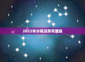 2022年水瓶运势完整版，2022年水瓶座全年运势苏珊米