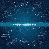 93鸡与95猪的婚配等级，93年属鸡的男生和95年属猪的女生配吗？