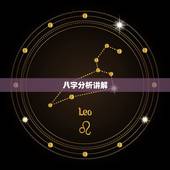 八字分析讲解，八字详解