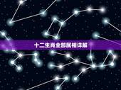 十二生肖全部属相详解，有没有十二生肖详解