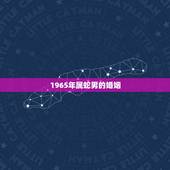 1965年属蛇男的婚姻，1965年属蛇有几次婚姻