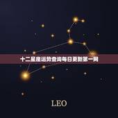 十二星座运势查询每日更新第一网 2022年十二星座运势