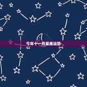 今年十一月星座运势，苏姗天秤十一月份星座运势