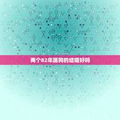 两个82年属狗的结婚好吗，83年属猪的和82年属狗的这两个人结婚结果会