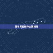 属羊男的配什么属相好，男属羊找什么属相好