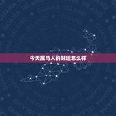 今天属马人的财运怎么样，生肖属马的人今日运势-百度