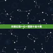 抖音红包一心一意到十全十美，一心一意开头到十全十美一至十数字的成语