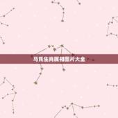 马氏生肖属相图片大全，生肖属相规律