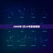 2000年1月26号属相婚配，96年属鼠的和什么属相最配