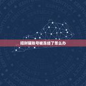 招财猫账号被冻结了怎么办，招财猫高危用户怎么解除？