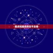 属虎和属虎的合不合婚，属虎的女人跟属马的男人配吗
