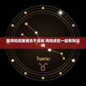 属鸡和虎属相合不合财 鸡和虎在一起有财运吗