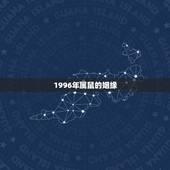 1996年属鼠的姻缘，我是96年属鼠的，以后的婚姻和财运怎么样？