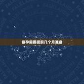 备孕需要提前几个月准备，备孕要提前多久？