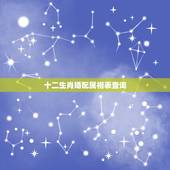 十二生肖婚配属相表查询，十二生肖男女婚配表