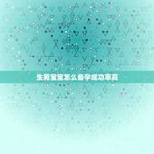 生男宝宝怎么备孕成功率高，想生个男宝宝怎么办成功率会比较高？