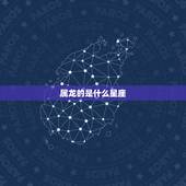 属龙的是什么星座，属龙是什么星座