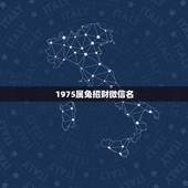 1975属兔招财微信名，1975年属兔人的幸运颜色