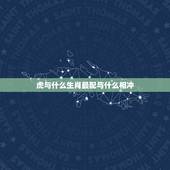 虎与什么生肖最配与什么相冲，属虎的跟什么属相相冲